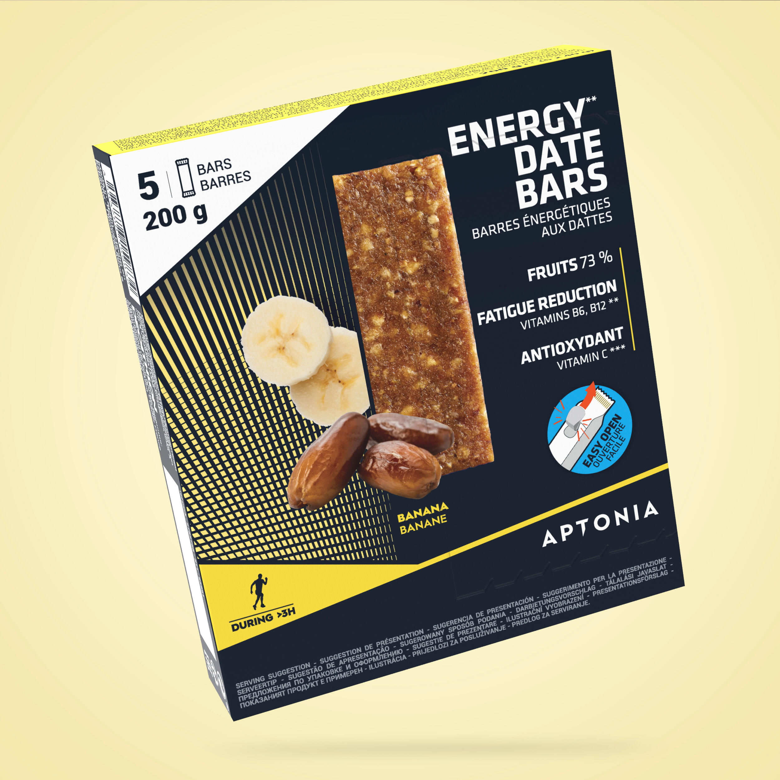 Baton Energizant Banane 5x40g