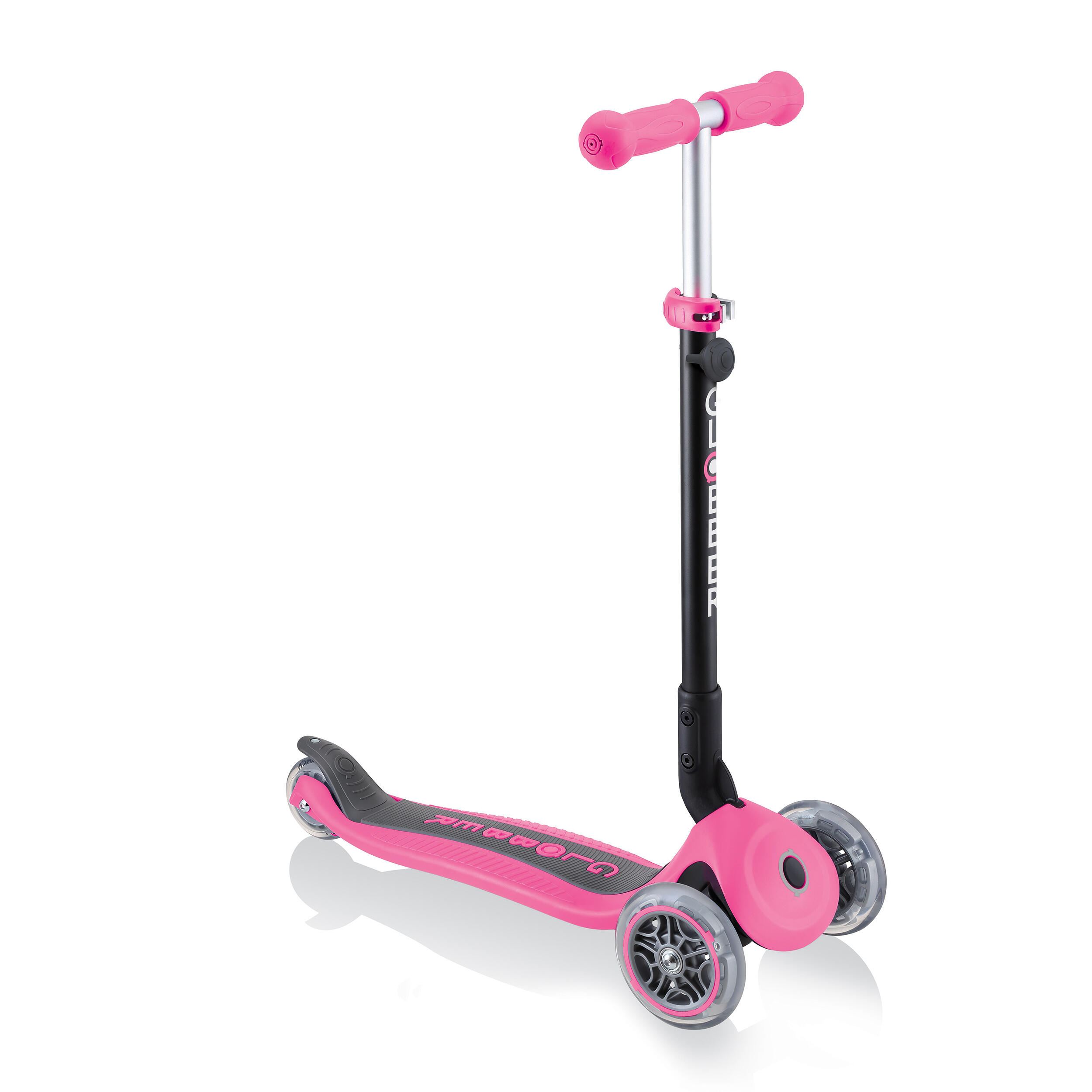 Trottinette évolutive 3 roues avec siège GLOBBER G0-UP FOLDABLE PLUS ROSE 3/10