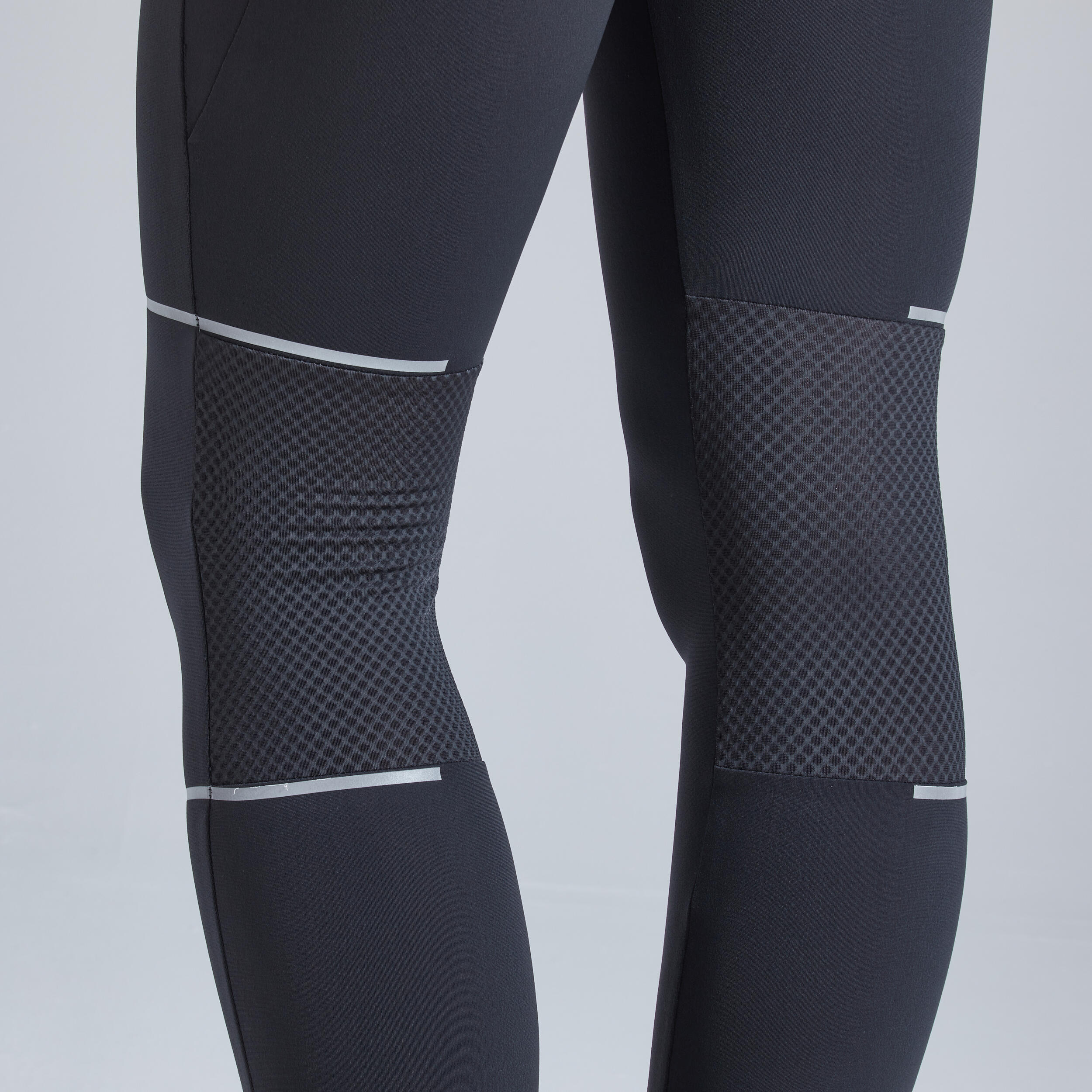 Warm Women's Warm Running Tights - black 5/11