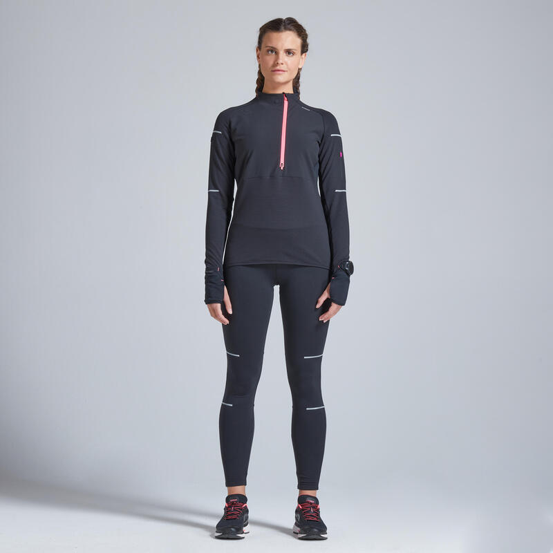 Short running legging intégré femme - Dry + noir - Decathlon Cote d'Ivoire