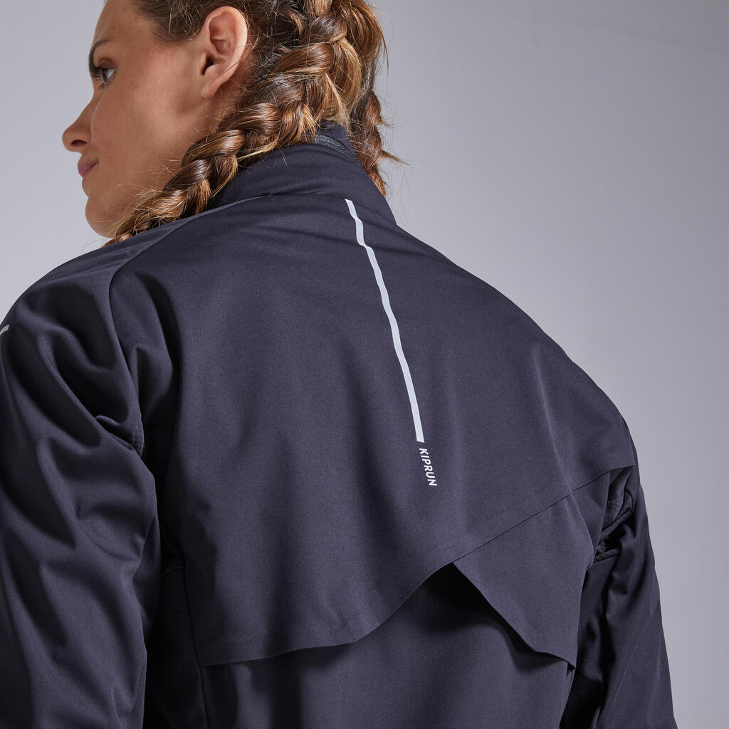 WARM REGUL WOMEN'S RUNNING JACKET BLUE