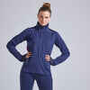 Warm Regul Women's Winter Running Windproof Water Repellent Jacket - navy