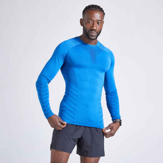
      Majica dugih rukava za trčanje Kiprun Skincare prozračna muška
  