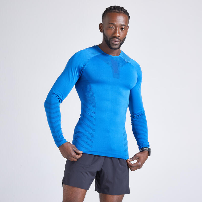 Camiseta running transpirable Hombre skincare Decathlon