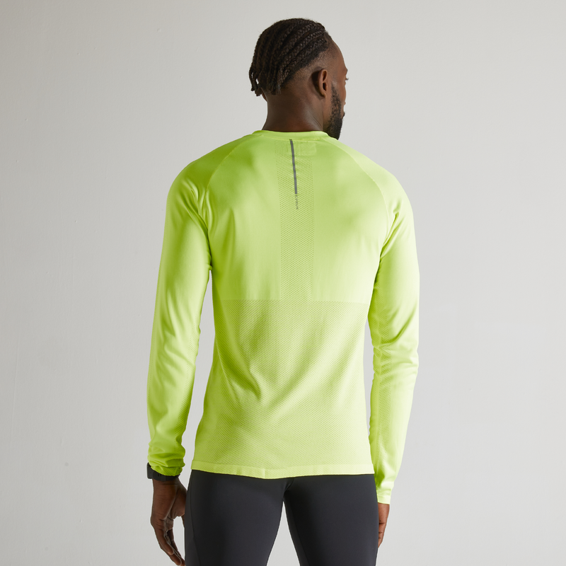 Lot De 3 T-shirts Manches Longues Pour Homme - Coupe Ajustée, Décontracté, Pour Sport Et Quotidien