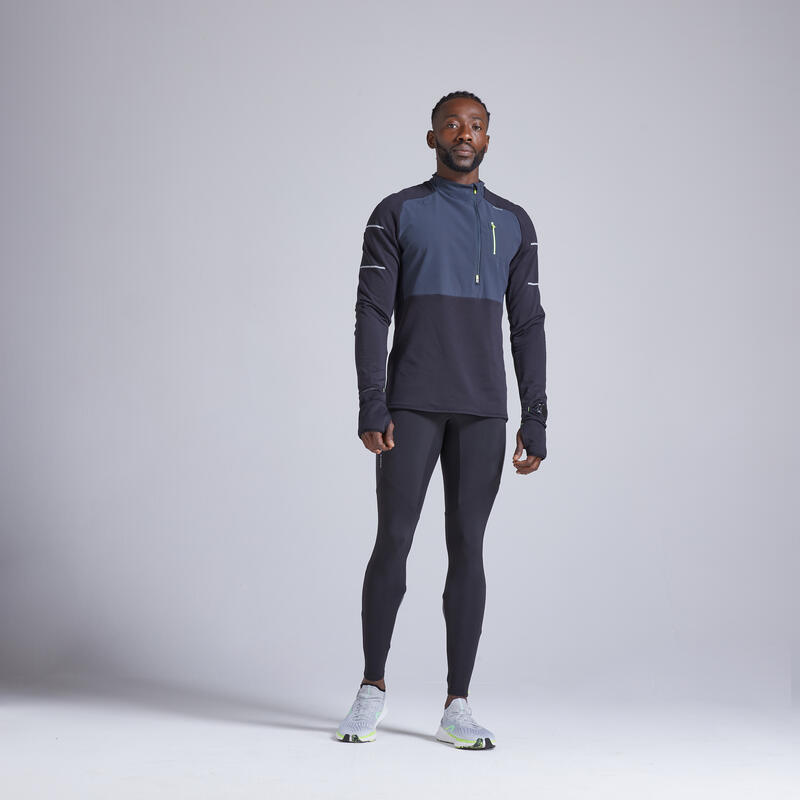 

ФУТБОЛКА ДЛЯ БЕГА С ДЛИННЫМИ РУКАВАМИ ЗИМНЯЯ МУЖСКАЯ Kiprun Warm, 311855