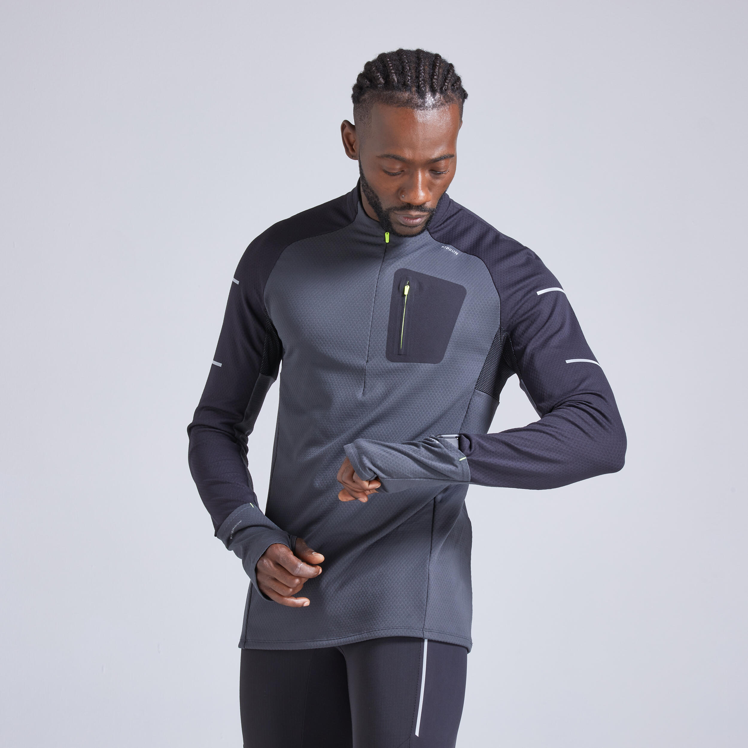 long sleeve winter running shirt