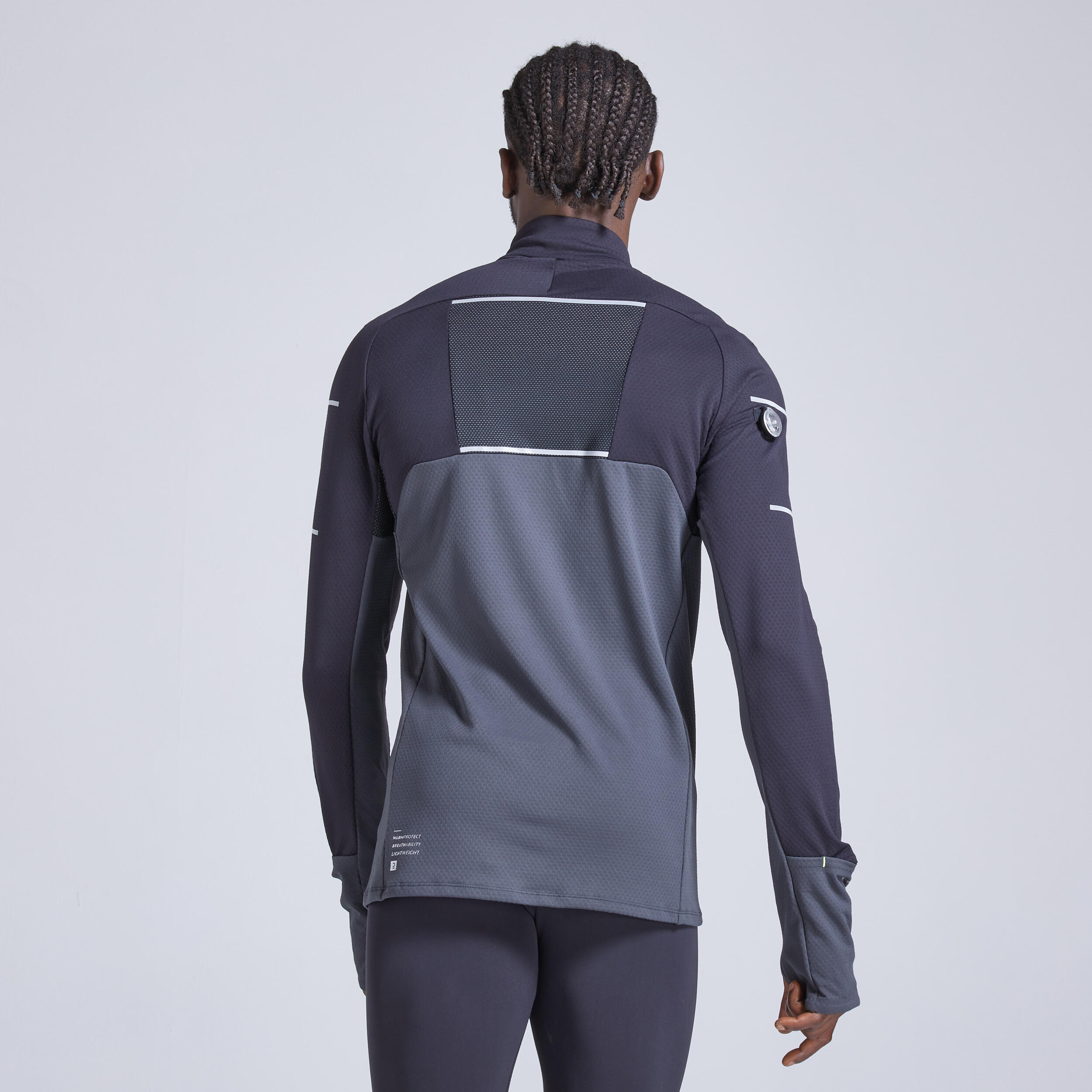 KIPRUN WARM LIGHT MEN'S LONG-SLEEVED 