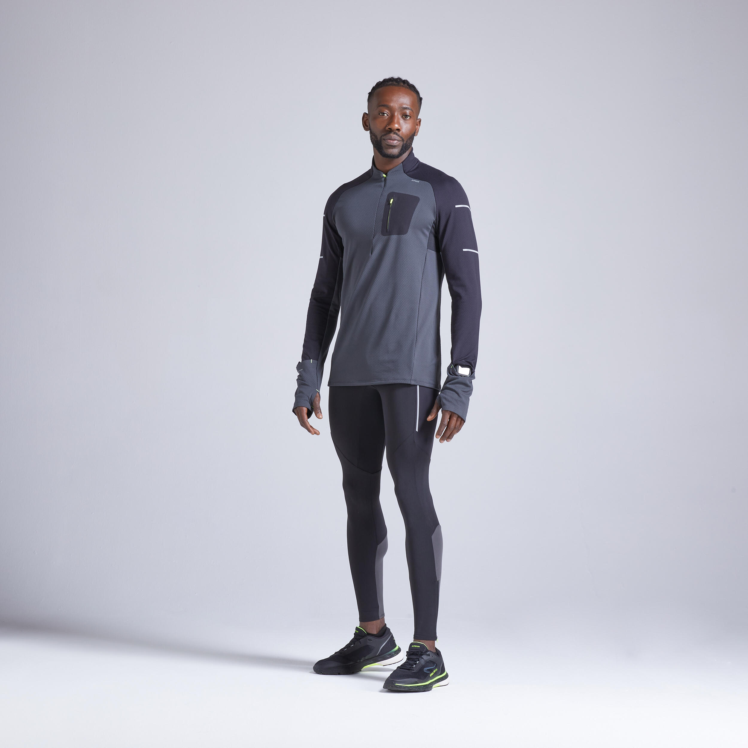 long sleeve winter running shirt