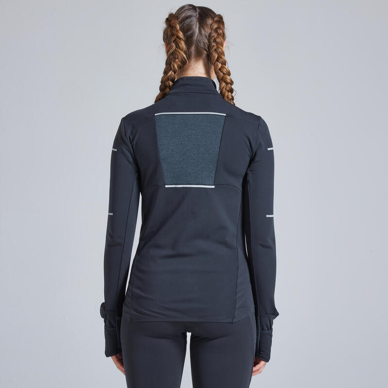 Judgment Speak to Enhance KIPRUN - Bluză de trening Alergare pe asfalt Warm Albastru-Corai Damă | Decathlon Judgment Speak to Enhance KIPRUN - Bluză de trening Alergare pe asfalt Warm Albastru-Corai Damă | Decathlon