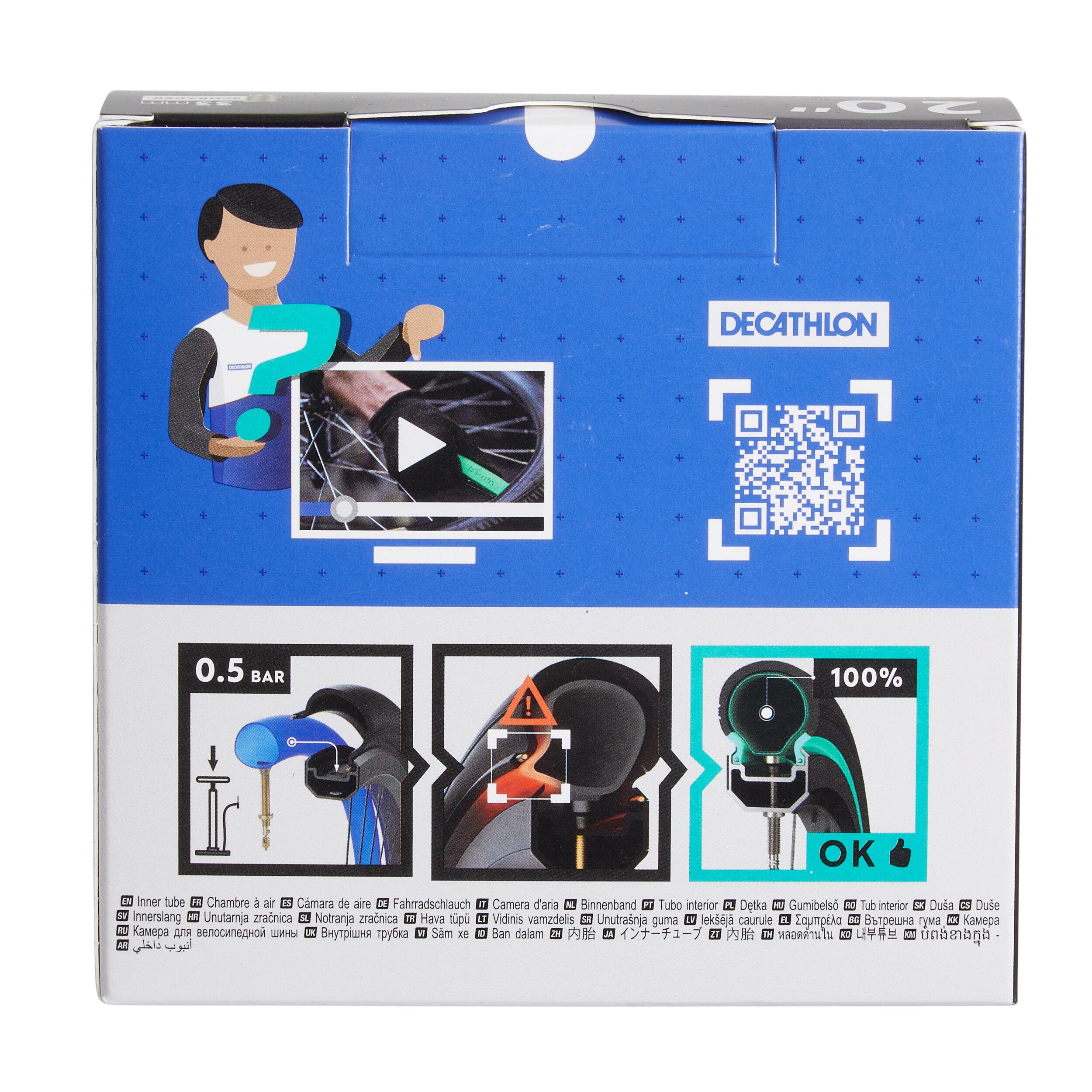 Bike Tire Self-Repairing Inner Tube for 20” Wheels - DECATHLON