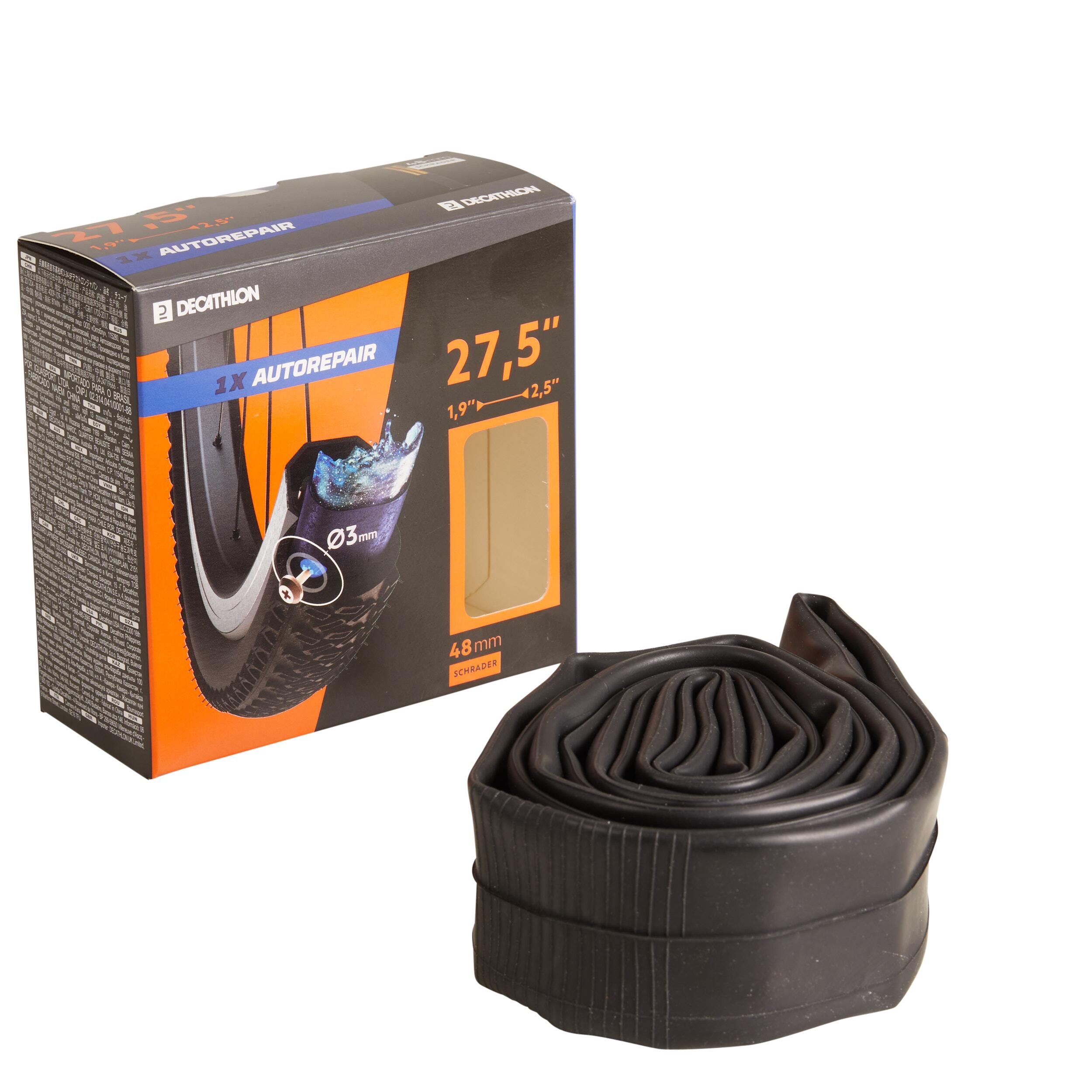 CHAMBRE A AIR 27 5x1 90 2 50 AUTO REPARANTE VALVE SCHRADER 48 MM