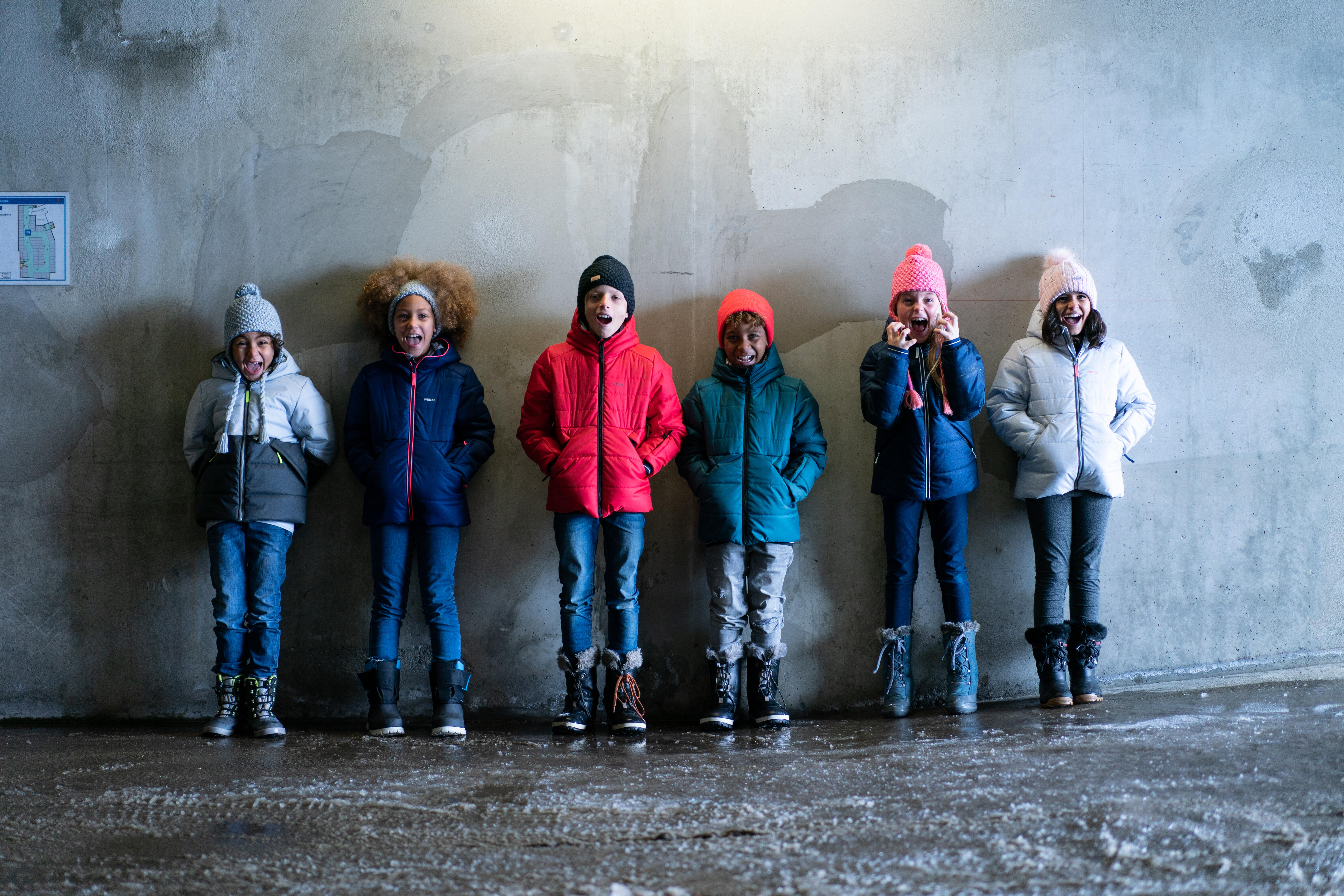Manteau de ski enfant – 180 gris - WEDZE