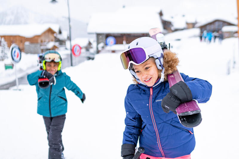 Kurtka narciarska dla dzieci Wedze 100 Warm