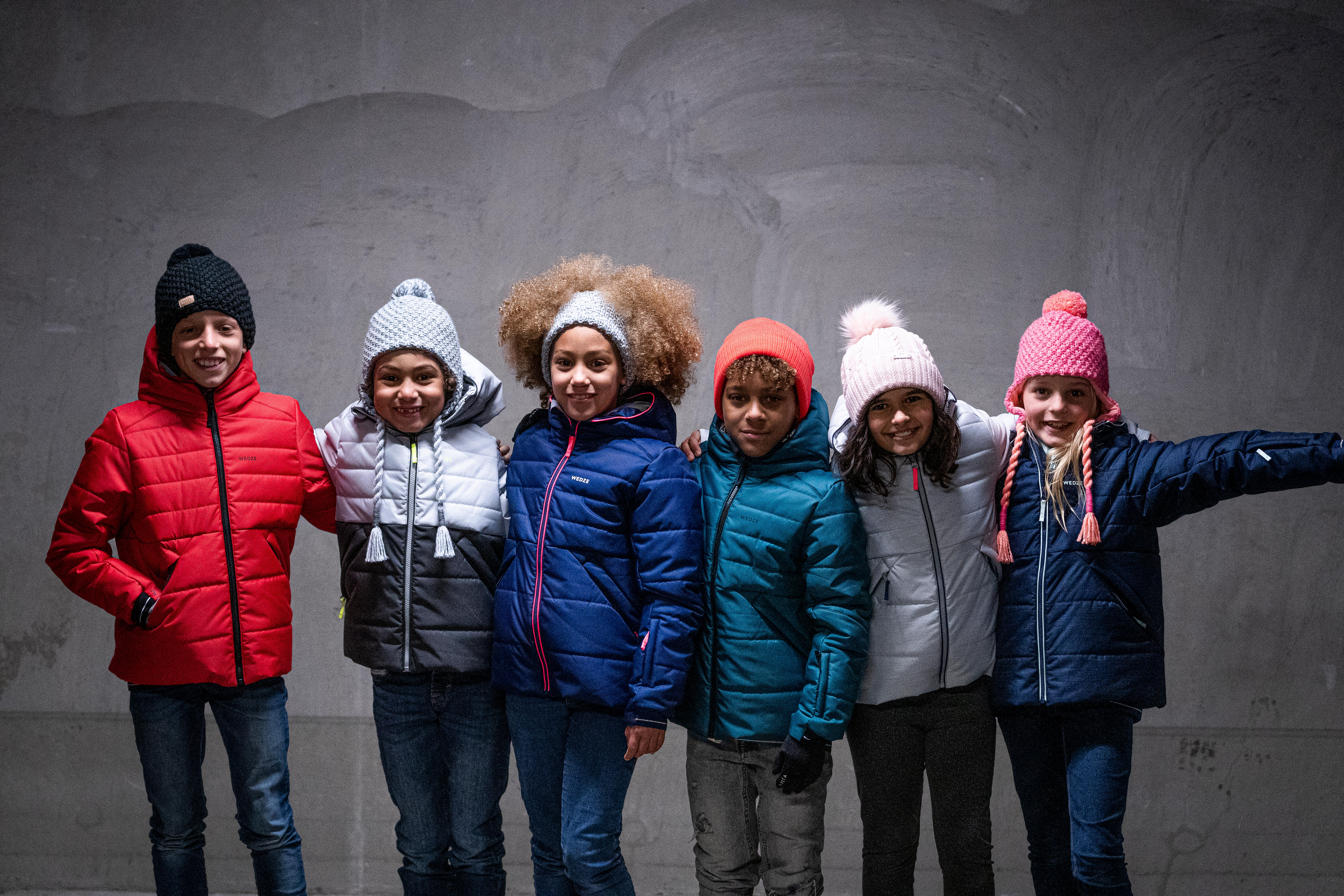 Kids’ Warm and Waterproof Padded Ski Jacket, 100 - WEDZE