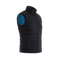 Gilet sans manche de trek montagne - TREK 500 Duvet noir homme