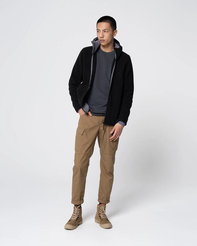 Fleece-Shirt Herren