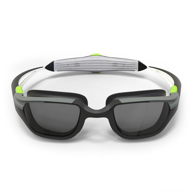 Swimming goggles TURN - Smoked lenses - One size - Black grey yellow