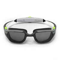 Swimming goggles TURN - Smoked lenses - One size - Black grey yellow