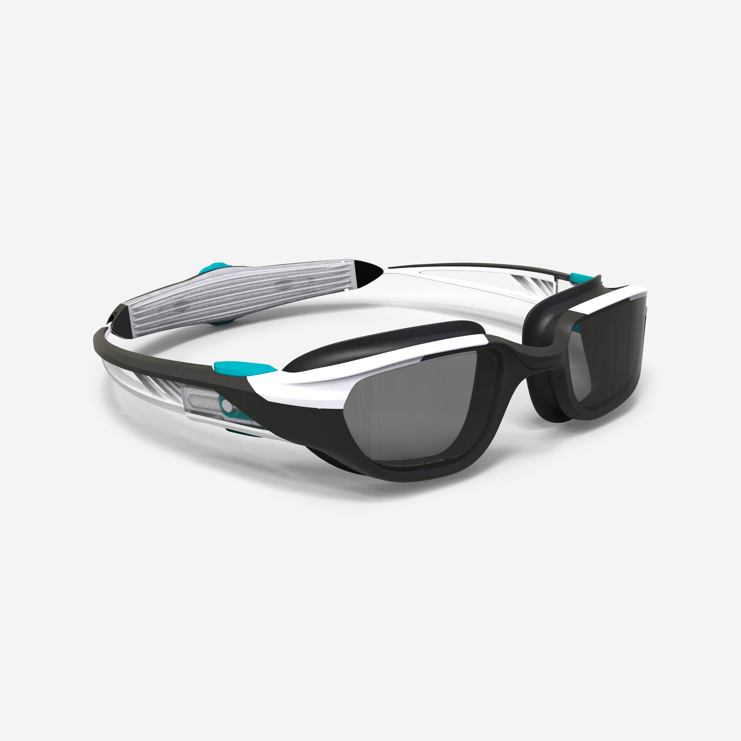 Gafas natacion ninos adultos talla S ajuste facil Turn blanco negro Decathlon