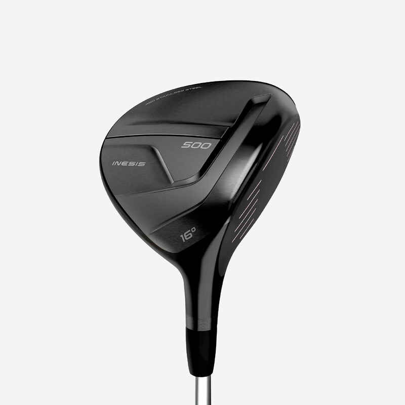 Golf Holz 3 Inesis 500 mittlere Schlägerkopfgeschwindigkeit Grösse 2 Rechtshand