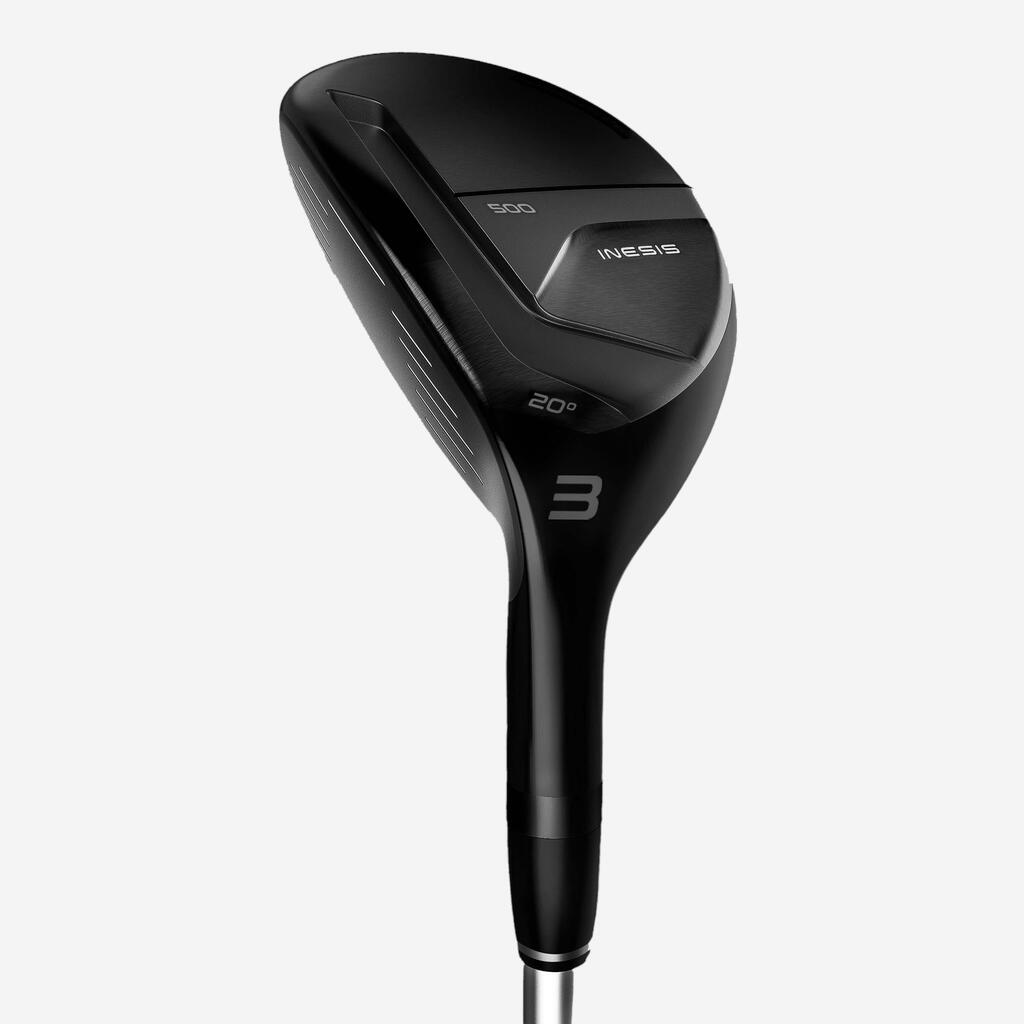 Golf hybrid left-handed size 2 high speed - INESIS 500