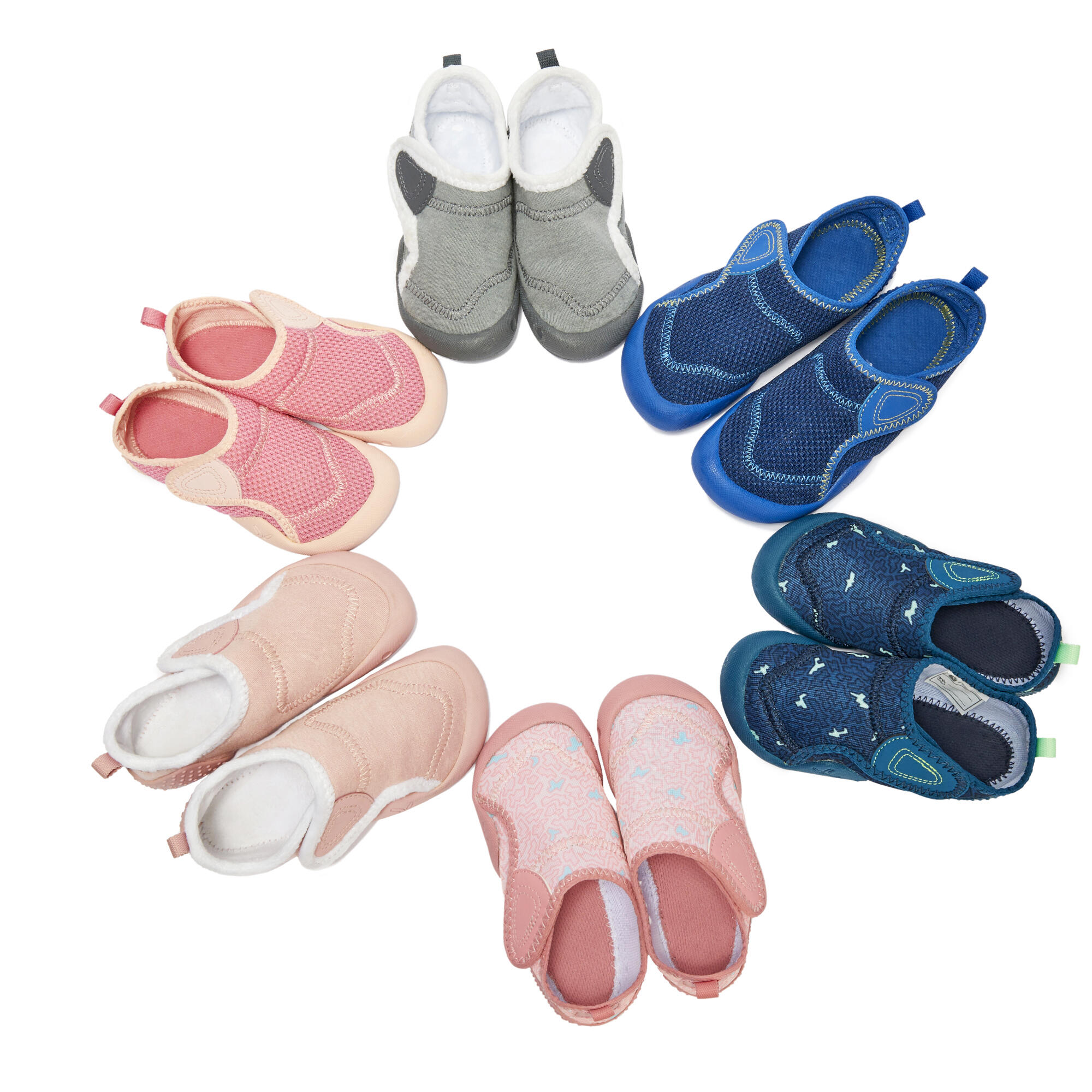 Calçado de Ginástica Conforto "Babylight" Criança 550 Rosa 13/99