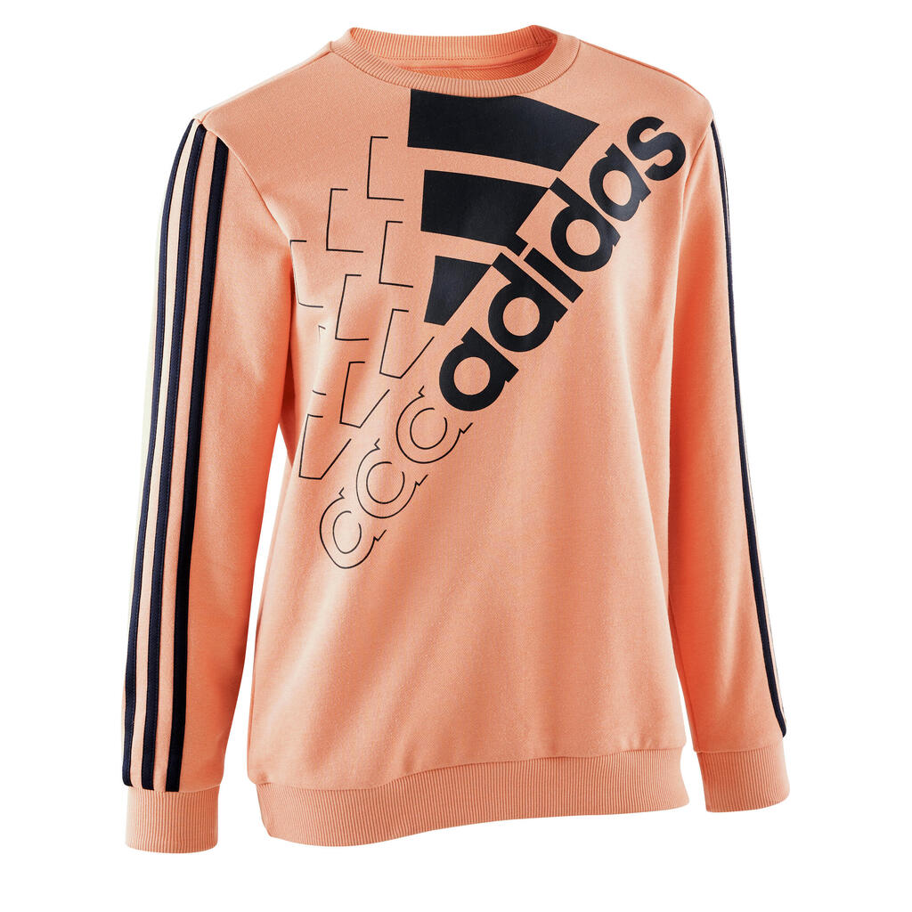 ДЕТСКА БЛУЗА ADIDAS, КОРАЛ