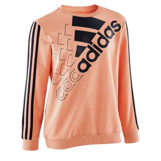 Sweatshirt Kinder koralle