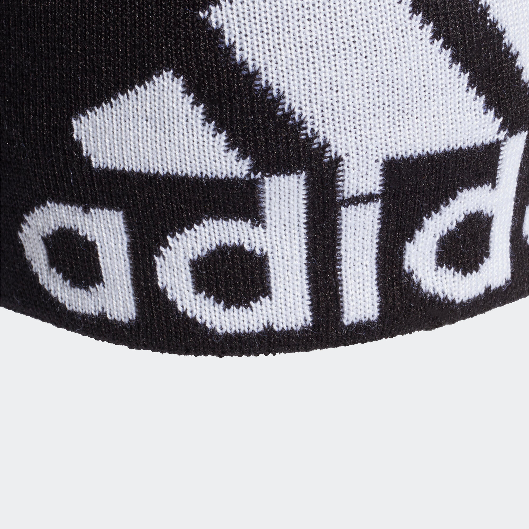 ADIDAS BERRETTO BIG LOGO NERO/BIANCO BAMBINO