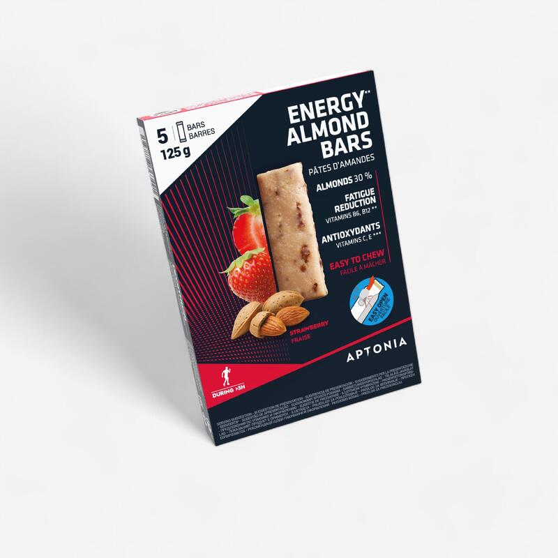 BARRITA ENERGÉTICA PASTA DE ALMENDRAS FRESA 5X25 G