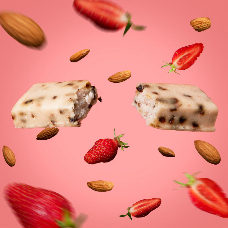 BARRITA ENERGÉTICA PASTA DE ALMENDRAS FRESA 5X25 G