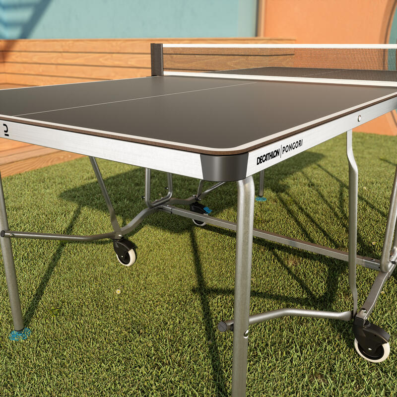Outdoor Table Tennis Table PPT 530 Medium With Cover Decathlon