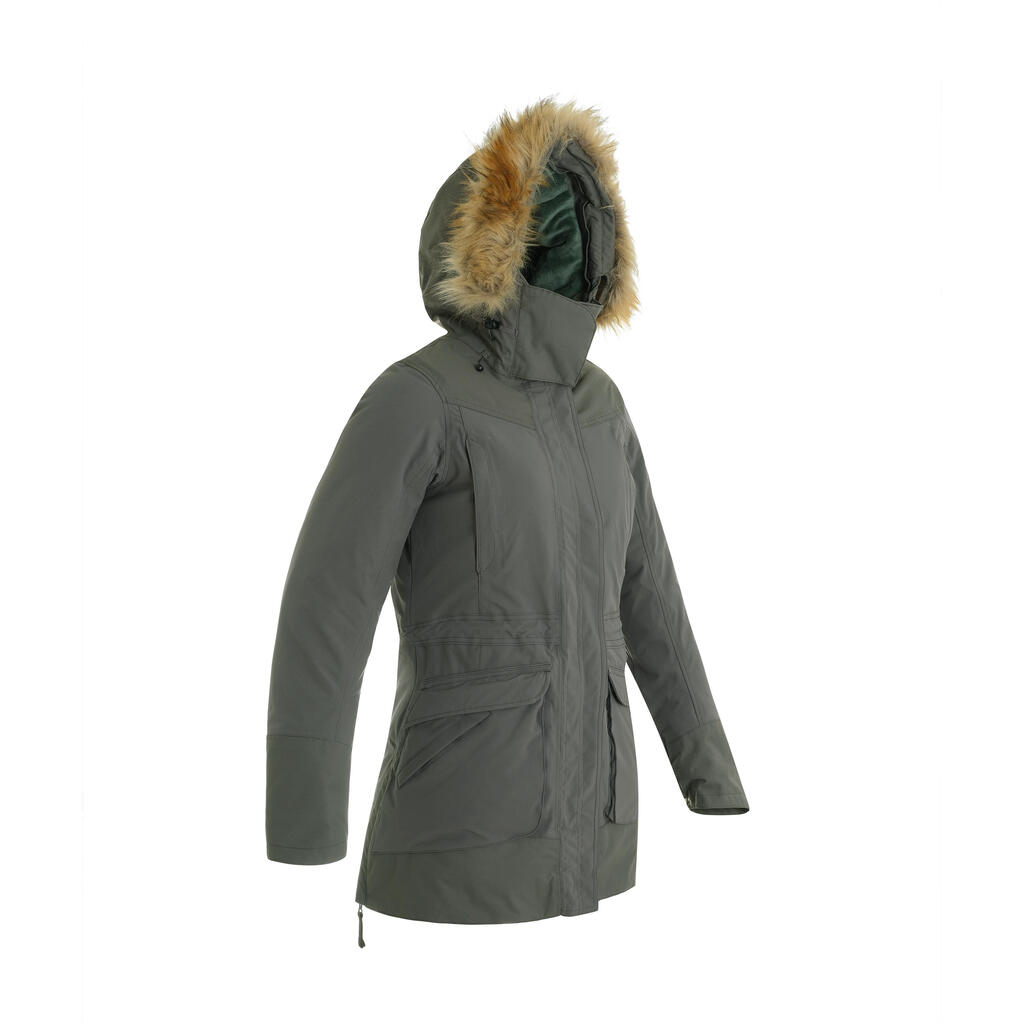 Parka Damen bis -20 °C wasserdicht Winterwandern - SH900