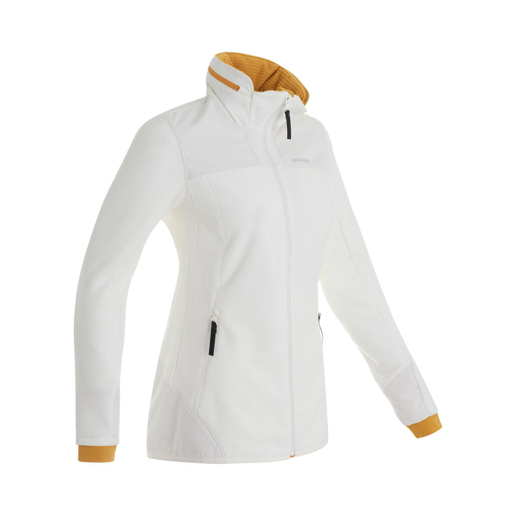 Women's Warm Fleece Hiking Jacket - SH500 X-WARM