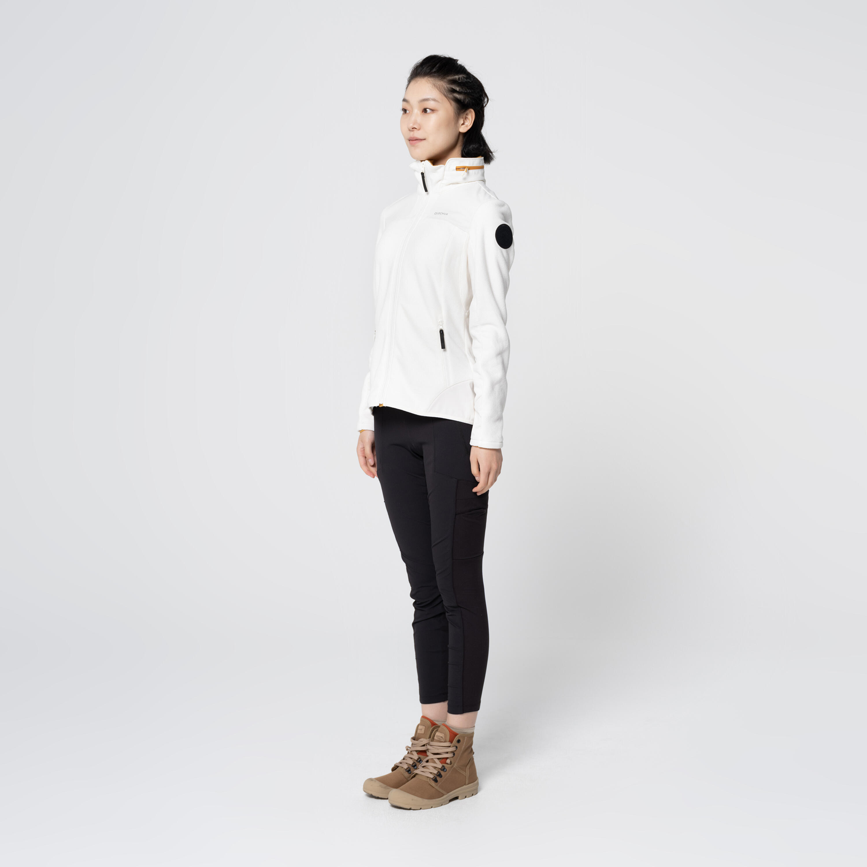 QUECHUA Women's Warm Fleece Hiking Jacket - SH500 X-WARM