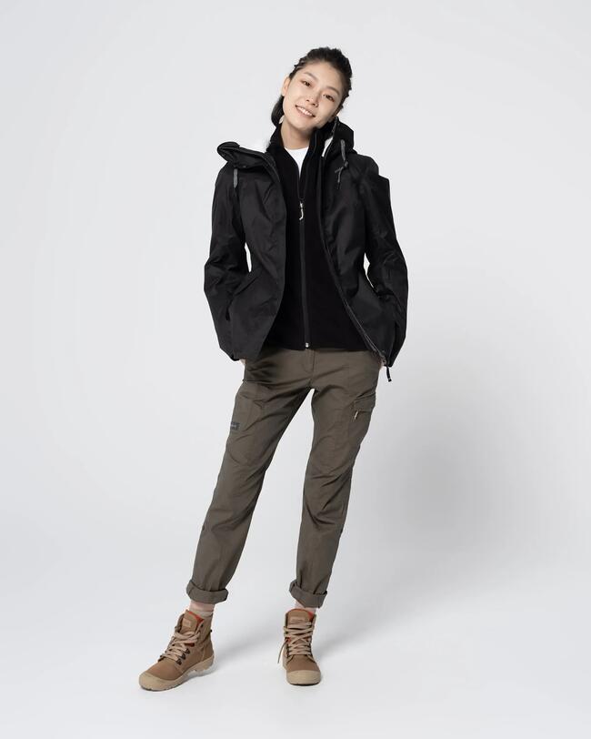 Chaqueta de invierno impermeable de senderismo Mujer - SH500 -10 °C