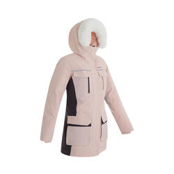 Women’s Lightweight Feather Down Waterproof Hiking Parka SH500 Ultra-Warm -11°C