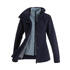 Women's waterproof 3in1 travel jacket - 100  0° - Navy