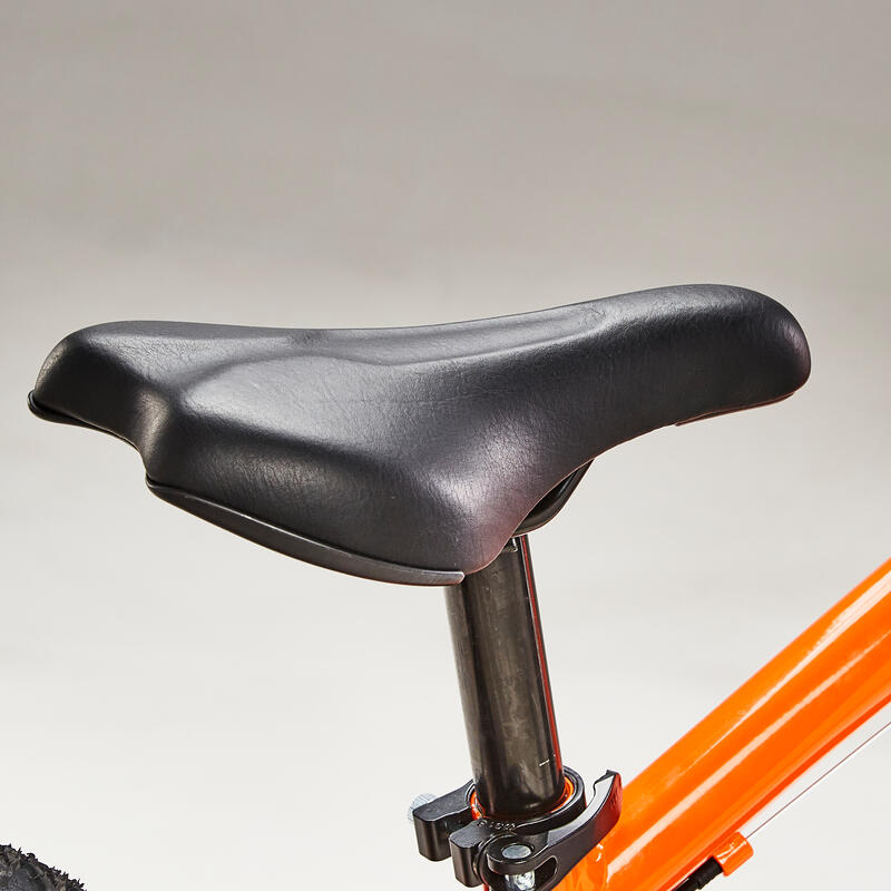 Bicicleta de montaña 26 pulgadas aluminio Rockrider ST 500 naranja 9-12 años