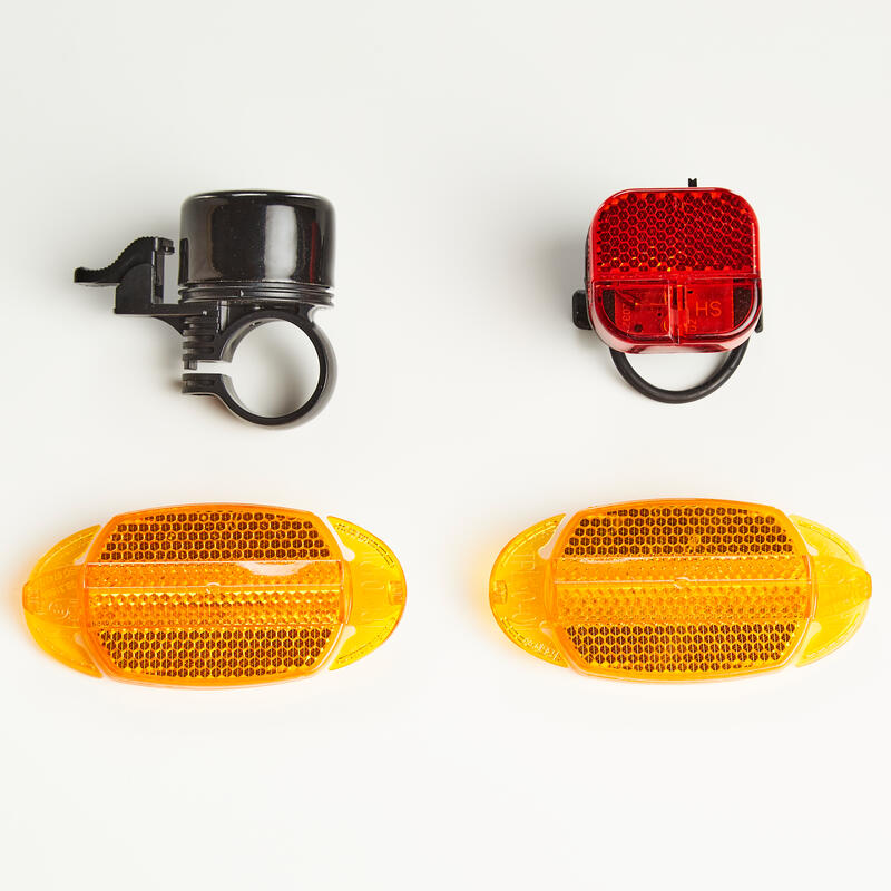 24 Inch kids hybrid bike riverside 500 912 years Coral BTWIN Decathlon