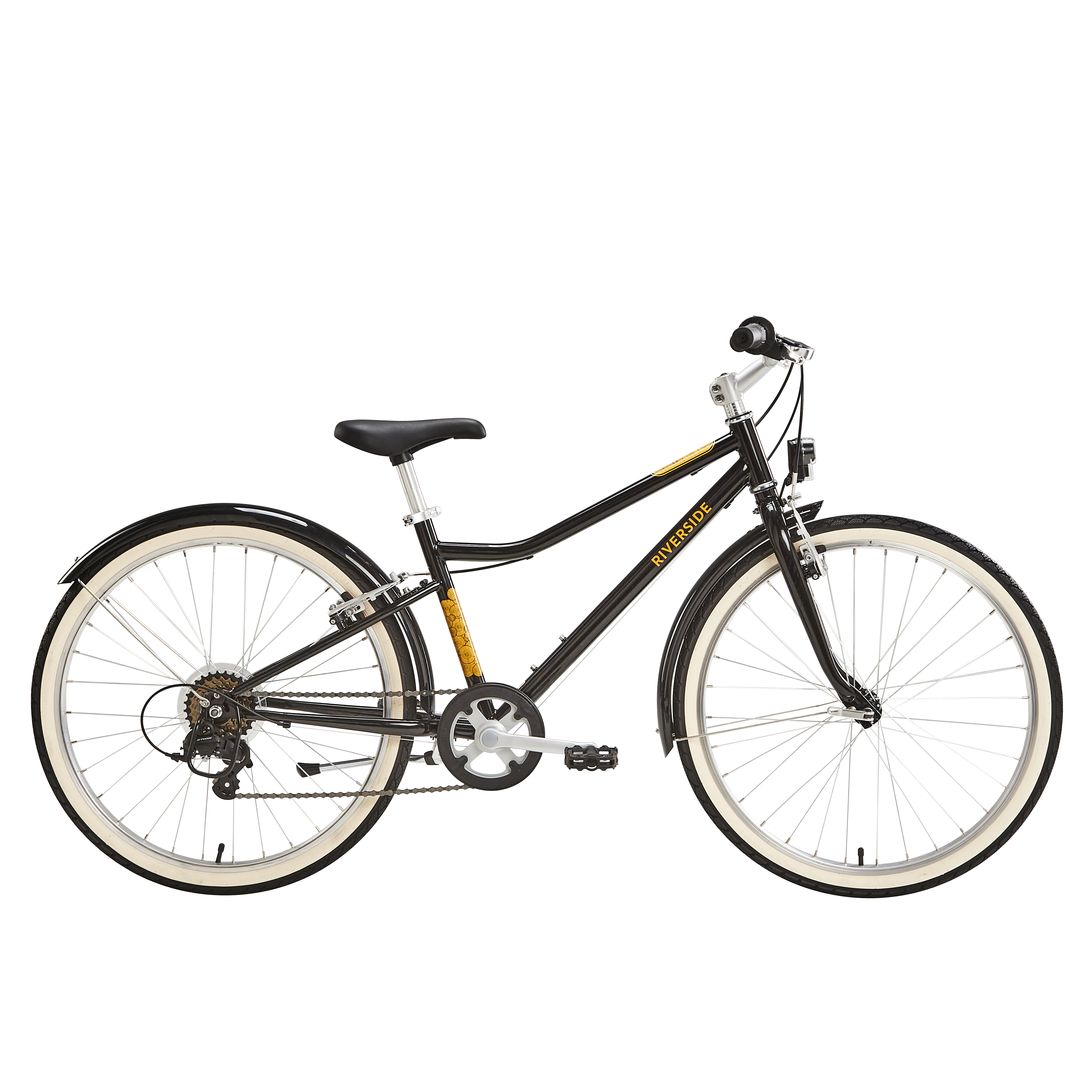 VTC RIVERSIDE 500 ENFANT 24 POUCES NOIR 9-12 ANS 