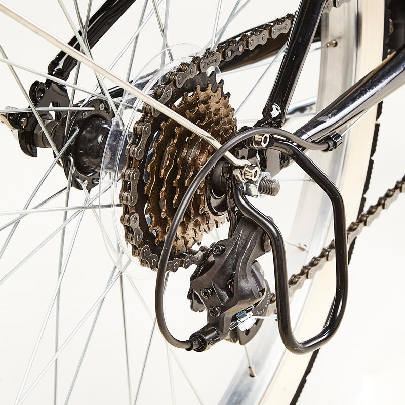 24 Inch kids hybrid bike riverside 500 912 years BTWIN Decathlon