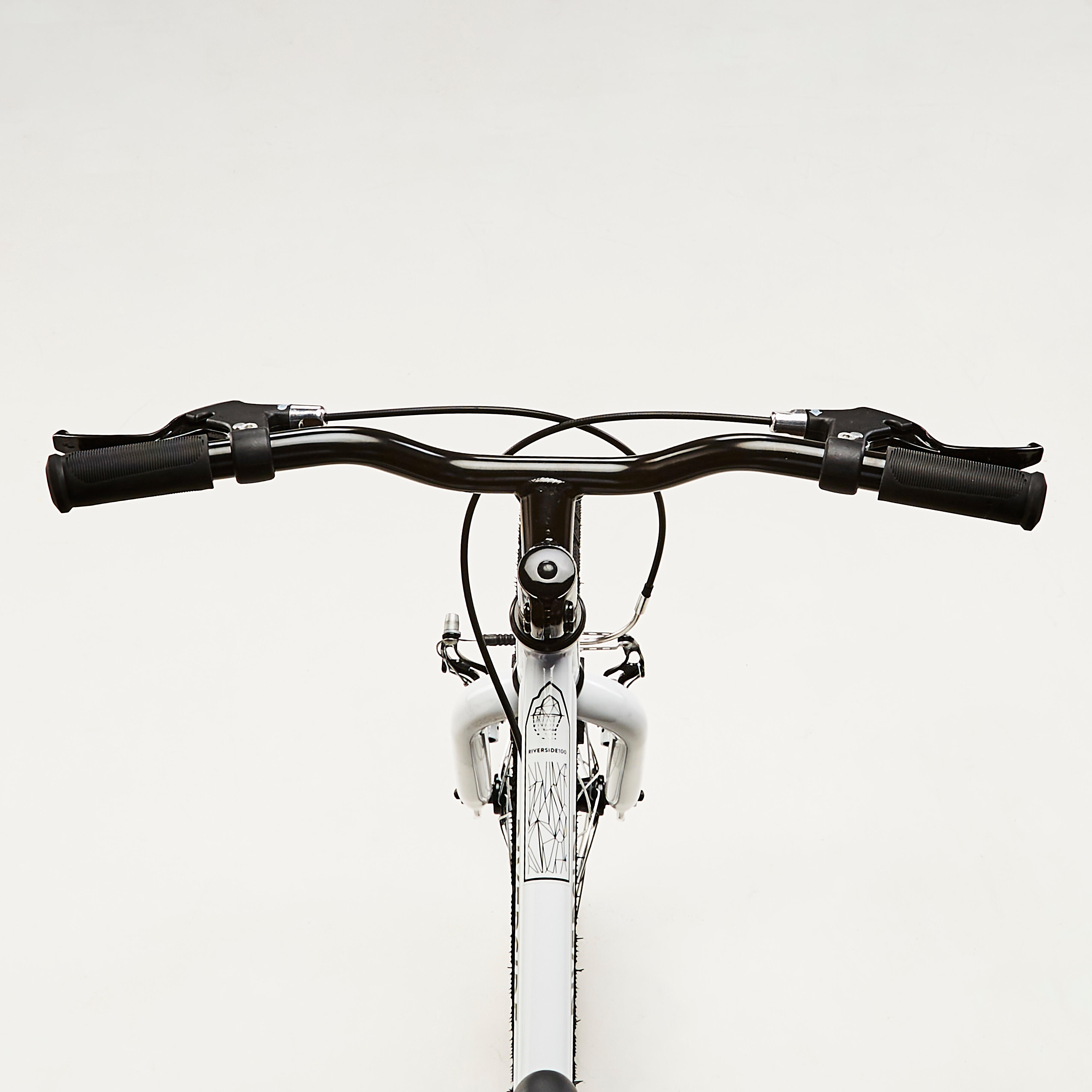 Kids' Hybrid Bike 20 in, Riverside 100, Age 6-9 - BTWIN