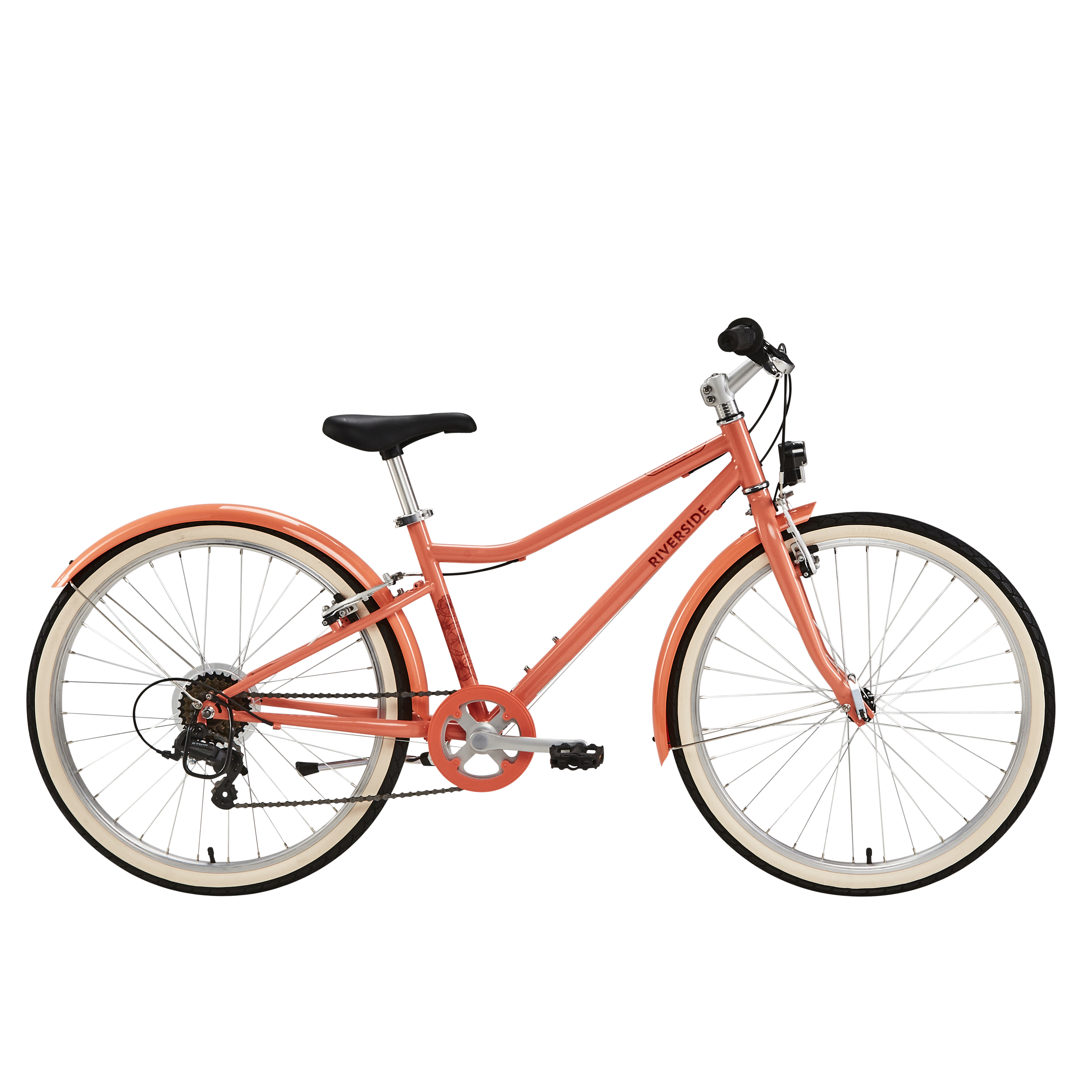 VTC RIVERSIDE 500 ENFANT 24 POUCES ROSE 9-12 ANS