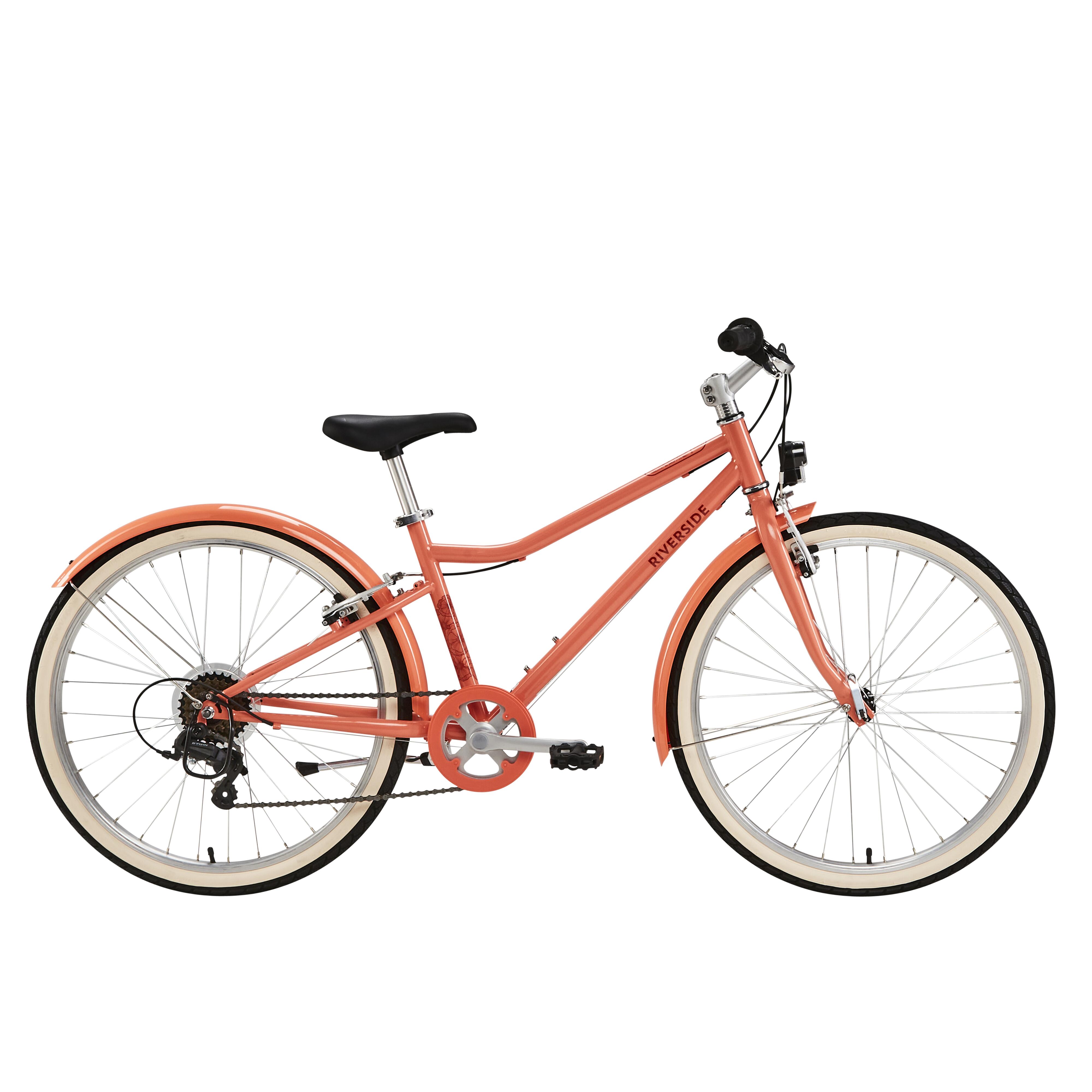 Bicicletă polivalentă 500 Riverside 500 24” Corai Copii 9-12 ani 24)