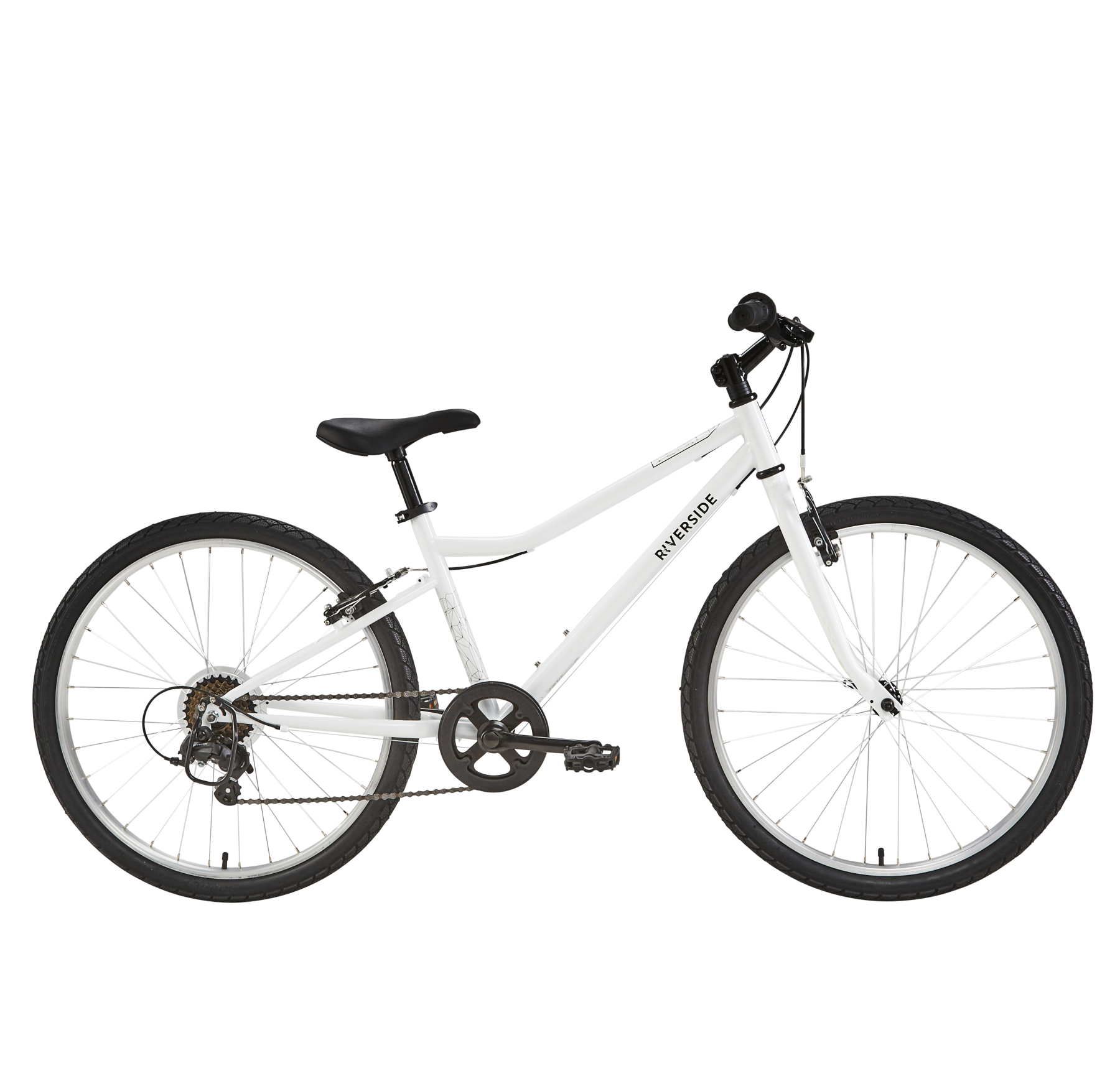 Bicicleta polivalente Decathlon de 24&quot; para crianças de 9 a 12 anos de idade