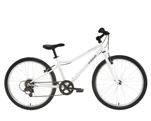 Bicicleta niños 24" Riverside 100 blanco 9-12 años: manual, reparación