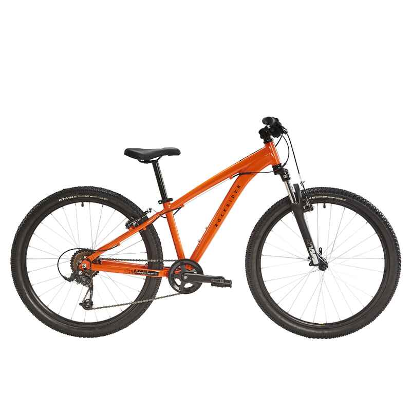 Mountainbike Kinderfahrrad 26 Zoll Rockrider ST 500 orange Medien 1