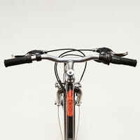 20 inch kids hybrid bike riverside 500 6-9 years - Black/peach